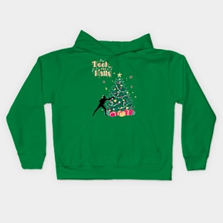 Deck the halls Kids Hoodie